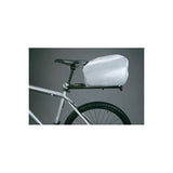 Topeak Trunkbag rain cover for Rx Exp and Dxp panniers, waterproof accessory protecting bike storage bags.