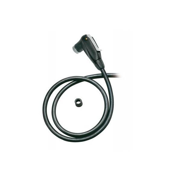Topeak SmartHead upgrade kit for floor pumps, black accessory fitting for Presta and Schrader valves, compatible with Topeak pumps