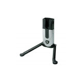 Topeak Flash Stand Fat adjustable mountain bike stand in black and silver, compact bike accessory for stable parking.