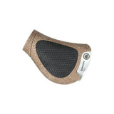 Ergon GC1 Biokork ergonomic bike grips in brown and black for backwards-swept handlebars, designed for comfortable cycling.