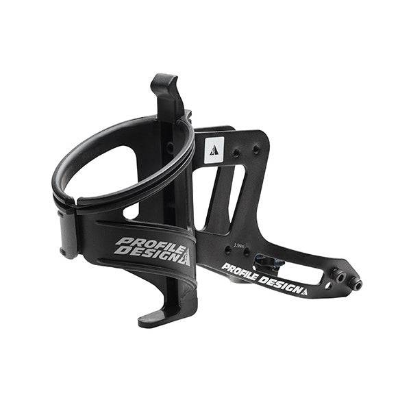 Profile Design RML rear mount bicycle bottle system with adjustable angles and storage slots for accessories.