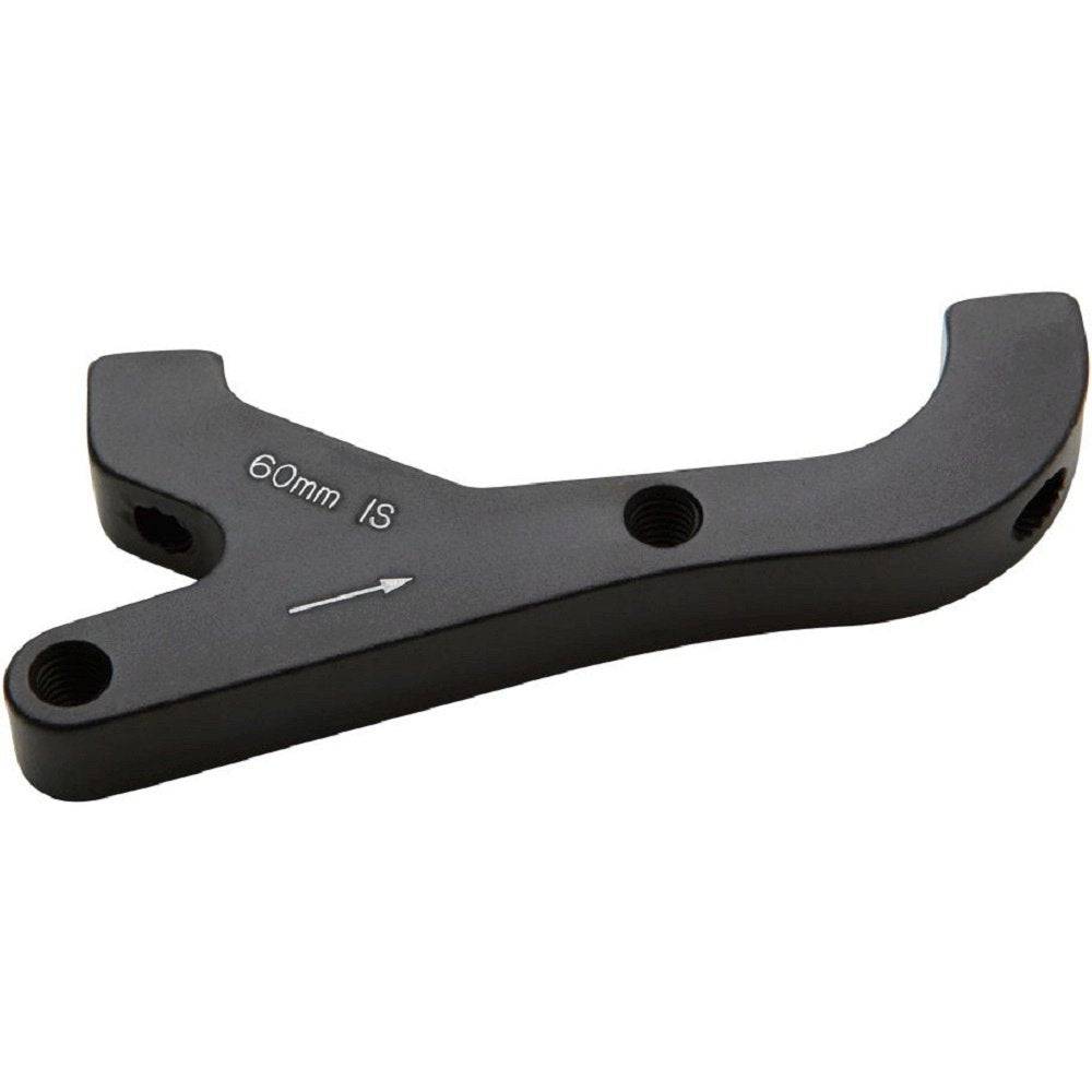 Avid IS Bracket 60 IS rear 200mm disc brake component with stainless mounting bolts, designed for bicycle disc brake systems.