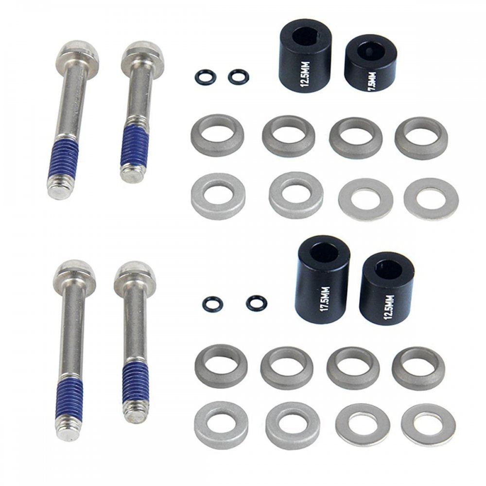 Sram 20 P (Front180/Rear 160) Includes Stainless Caliper Mounting Bolts (Cps & Standard) Increased Depth For Fitment Of All Calipers Including Guide Ultimate Spares & Accessories