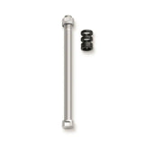 Tacx E-Thru 12mm rear wheel trainer axle compatible with classic Tacx trainers, designed for secure attachment and smooth training.