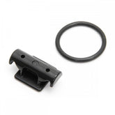 CatEye Spacer X FlexTight adaptor for Rapid X and X2 bike light mounts, showing the compact black accessory with adjustable tightening mechanism.