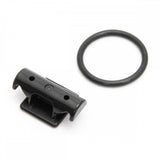 CatEye Spacer X FlexTight adaptor for Rapid X and X2 bike light mounts, showing the compact black accessory with adjustable tightening mechanism.