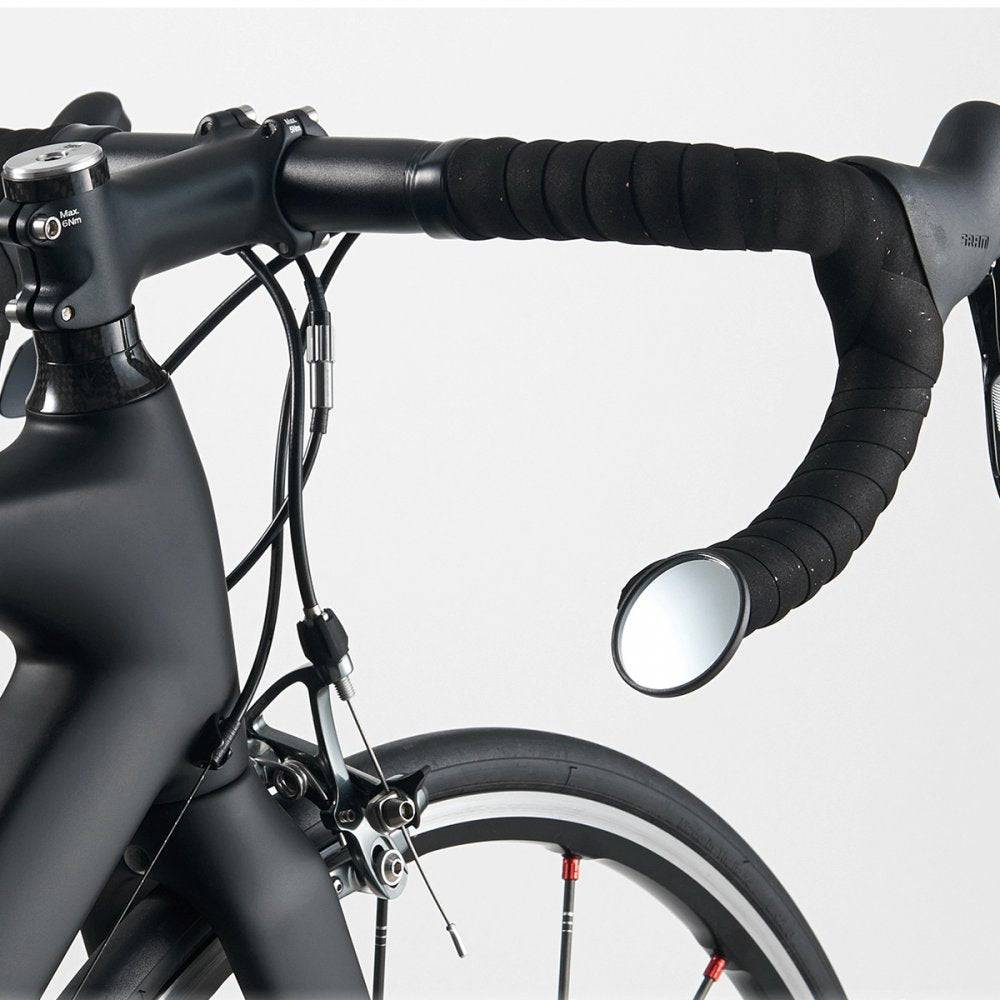 Cateye BM-45 bike handlebar bar end mirror with adjustable rear visibility for enhanced cycling safety.