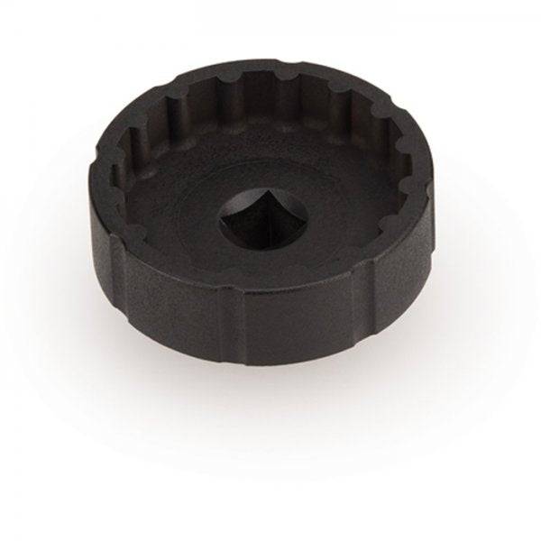 Park Tool BBT-19.2 bottom bracket tool with 16 notches, 44mm size, for Shimano, SRAM, and Campagnolo bicycle bottom brackets.