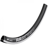 DT Swiss RR 511 SBWT 32mm Aero road and cyclocross rim with Presta drilled holes, lightweight semi-aero design for cycling components.