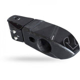 PRO Missile EVO carbon stem with 31.8mm clamp, 85mm length, -10° angle for TT and triathlon bike components.