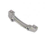 Hope Mount F-Post Caliper Mount for IS forks in silver, compatible with F-180 and R-160 brake calipers, bike components accessory