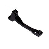 Hope Mount K-Rear Post 140 for 160mm rear brake systems, black bicycle component with mounting hardware and detailed finish.