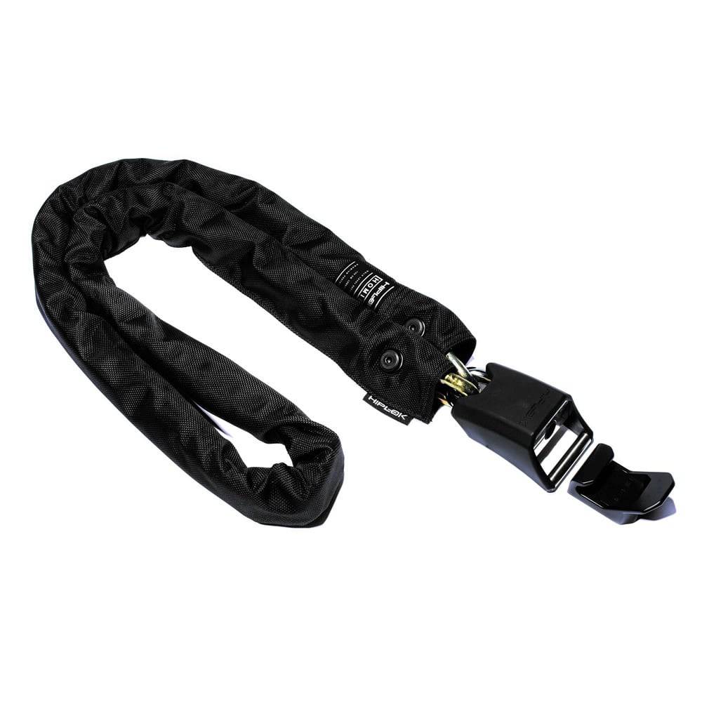 Hiplok Home Gold Chain Lock with Wall Hook, 10mm x 150cm, gold color, security chain lock for bikes and accessories.
