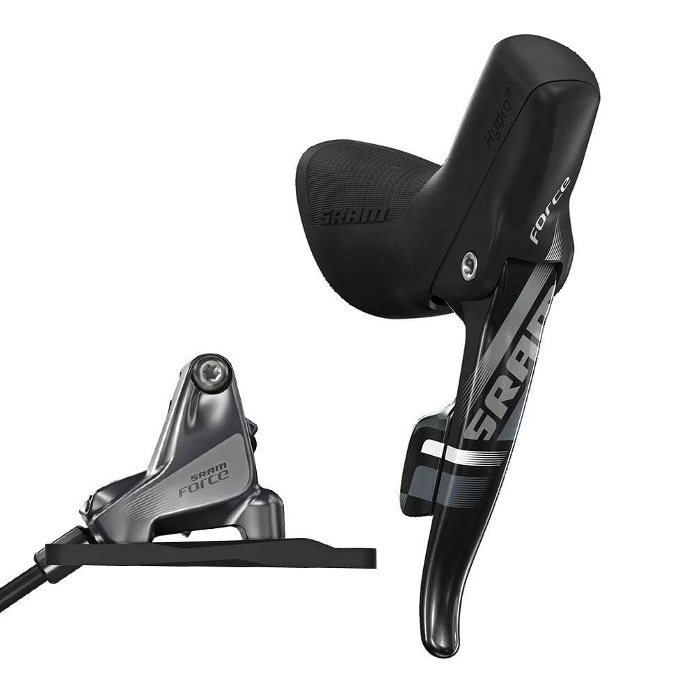 Sram Shift/Hydraulic Disc Brake Force22 (Uk Style) Yaw Front Shift Rear Brake 1800Mm W Flat Mount Hardware (Rotor & Bracket Sold Separately) Road Shifters