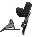 Sram Shift/Hydraulic Disc Brake Force22 (Uk Style) Yaw Front Shift Rear Brake 1800Mm W Flat Mount Hardware (Rotor & Bracket Sold Separately) Road Shifters