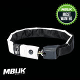 Hiplok LITE wearable chain lock with 6mm bronze chain, 75cm length, reflective sleeve, Sold Secure rated, accessory for bikes.