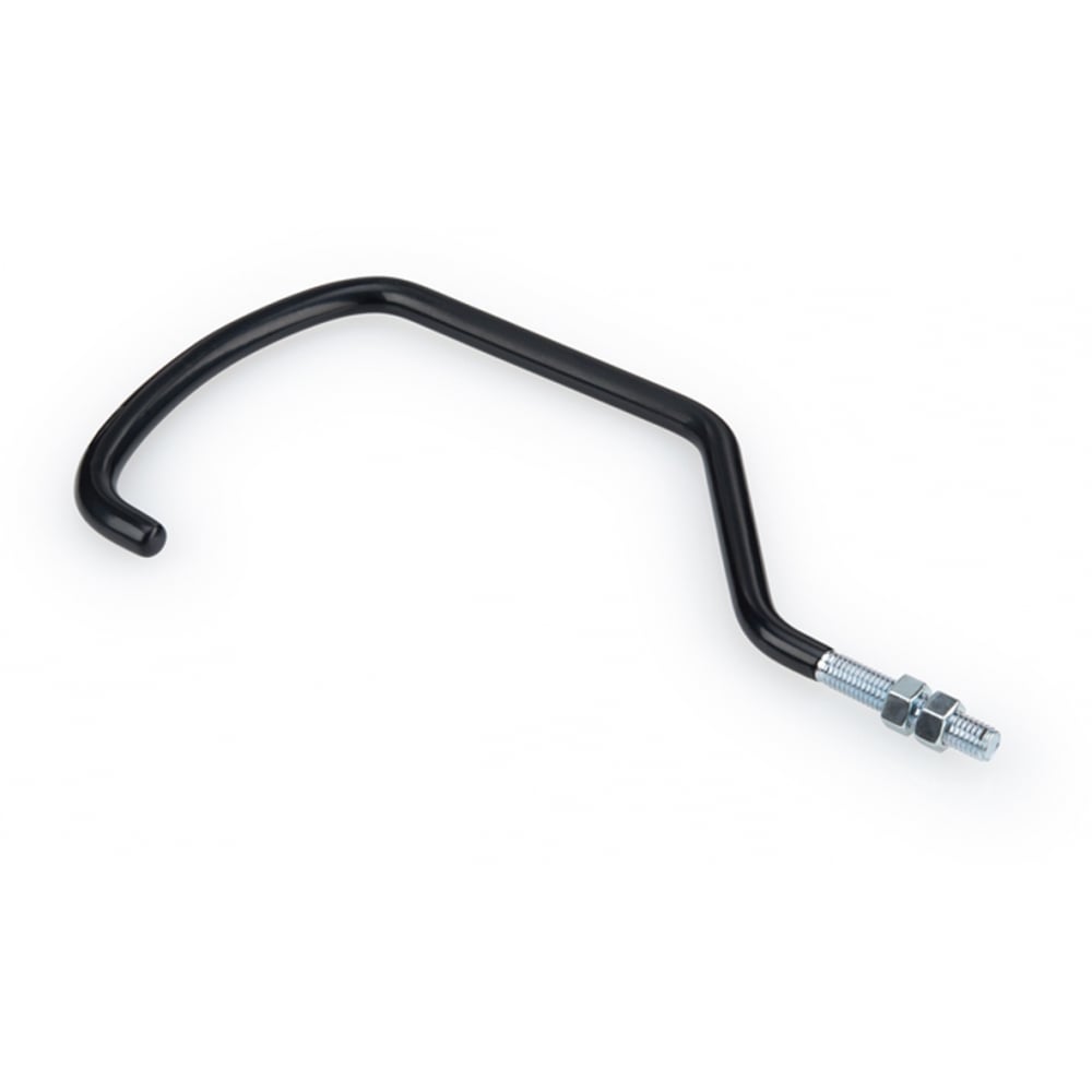 Park Tool 470XX oversize machine-thread storage hook with nuts for fat bike workshop organization, sturdy metal construction.