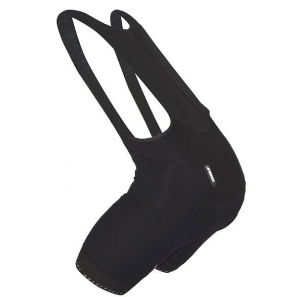Q36.5 Wolf 2.0 thermal cycling bib shorts with insulated fabric, designed for cold weather riding in 5-15°C.
