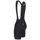 Q36.5 Wolf 2.0 thermal cycling bib shorts with insulated fabric, designed for cold weather riding in 5-15°C conditions.