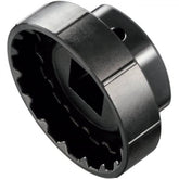Shimano Workshop TL-FC37 socket for BBR60 HollowTech II bottom bracket installation, shown with tool details and packaging.