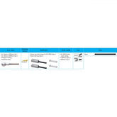 Shimano Road Brake Cable Set Polymer Coated Stainless Steel Inners Black Cables