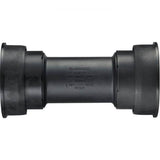Shimano Road Press Fit Bottom Bracket with inner cover for 86.5mm shell, bicycle component, durable bike part for smooth pedaling.