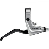 Shimano Alivio BL-T4000 alloy 2-finger brake levers for V-brakes, showing the lightweight handle design and adjustable reach.