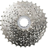 Shimano Claris CS-HG50 8-speed 11-32T cassette with Hyperglide technology for smooth shifting on bicycle components.
