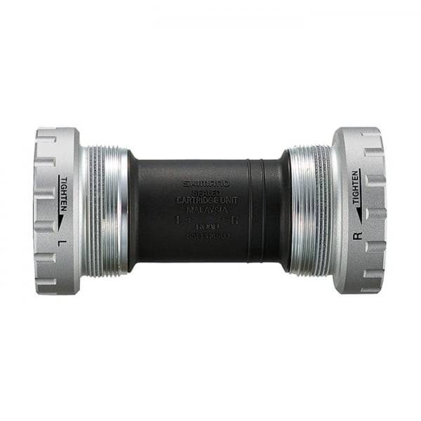 Shimano BB-RS500 Italian thread road bike bottom bracket cups, durable bicycle components for smooth pedaling.