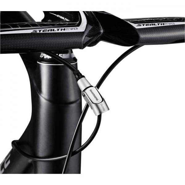 Shimano SM-CB90 inline quick release brake cable adjuster for SLR and M-System cables, component for bike brake cable setup.