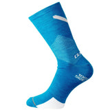 Q36.5 Plus You cycling sock made of lightweight thermal merino wool and silk blend, designed for comfort and warmth.