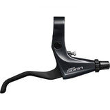 Shimano Sora R3000 grey flat bar brake levers for urban and pavement bikes, showcasing ergonomic design and durable components.