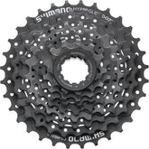 Shimano Acera 8-speed cassette with Hyperglide sprockets, 11-32T gear range for mountain bike components.
