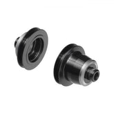 DT Swiss front wheel kit with 100mm quick release, 17mm axle, and 180 hubs for bike component replacement.