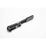 Truflo Micro 5G bike pump with fixed head, double shot, and pressure gauge for general purpose tire inflation.