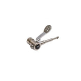 Truflo Track Mate high pressure pump head for Presta and Schrader valves, bicycle air pump accessory, durable design