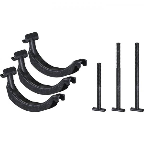 Thule 8895 Square Bar Adaptor for 598 ProRide roof rack compatible with T-track bars, shown installed on vehicle roof.