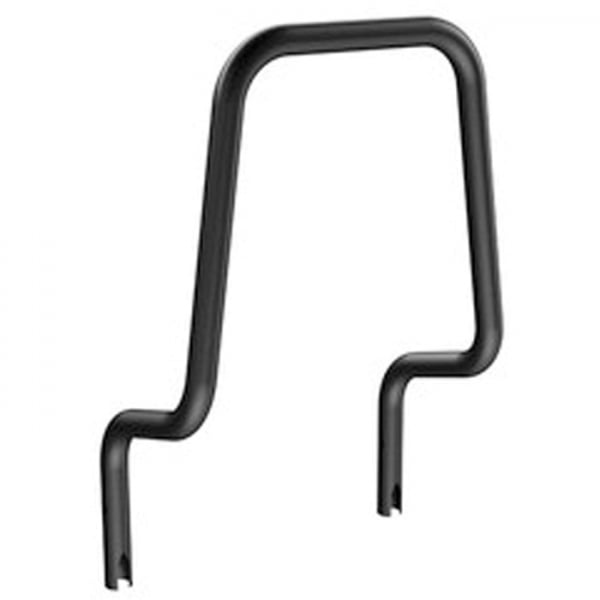 Thule VeloCompact spare wheel adapter for rear door bike carriers, shown on a vehicle with a mounted bike rack.