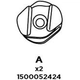 Thule Racks - Pack'n Pedal 10mm Blade Helix hooks