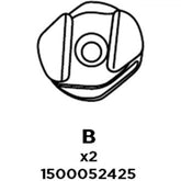 Thule Racks - Pack'n Pedal 12mm Blade Helix hooks