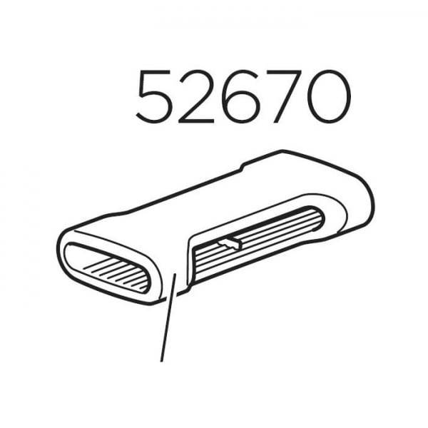 Thule 52670 rim protection accessory for 598 bike rack, showing a genuine spare part designed to prevent rim damage.