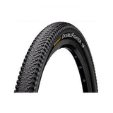 Continental DoubleFighter III 29x2.00 inch wire bead urban and trail bike tire with tread pattern for versatile riding.