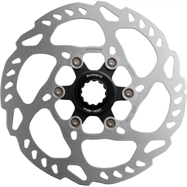 Shimano SM-RT70 Center Lock Rotor with Ice Tech for reliable bicycle braking performance, shown with detailed surface design.