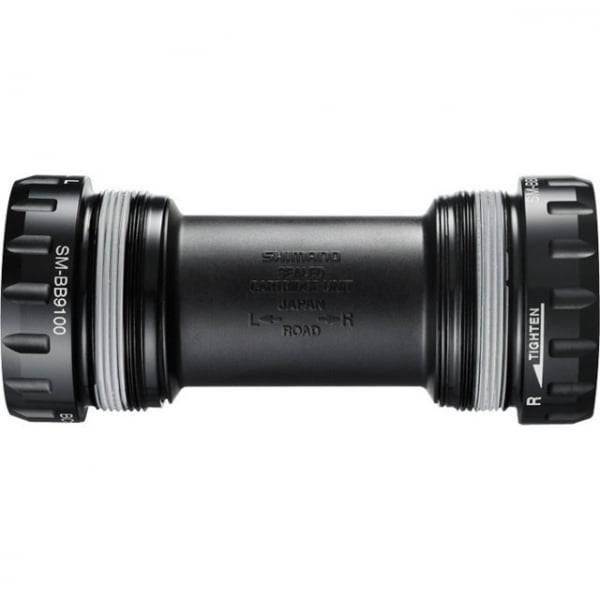 Shimano Dura-Ace BB-R9100 Hollowtech II bottom bracket bearing cups for FCR9100 crankset, high-performance bicycle components.