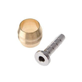 Shimano SM-BH90 olive and connector insert for 2.1 mm bore brake systems, bicycle brake components.