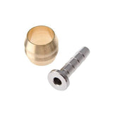 Shimano SM-BH90 olive and connector insert for 2.1 mm bore brake systems, bicycle brake components.