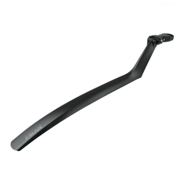 SKS S-Blade fixed rear mudguard for road bikes with seatpost mount, lightweight bike accessory for mud and water protection.