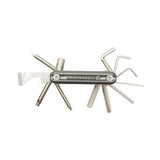 Blackburn Grid 13 Bike Multitool compact workshop repair tool with multiple screwdriver and hex key options for on-the-go bicycle maintenance.