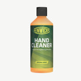 Fenwick's Hand Cleaner 500ml in natural orange for heavy-duty grease removal, suitable for workshop use.