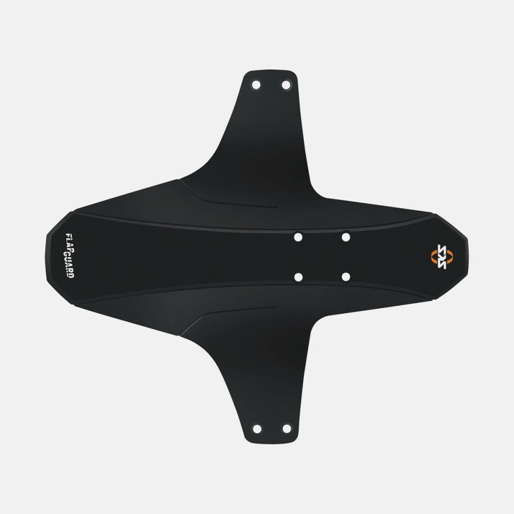 Black SKS Flap Guard mudguard for road bikes, easy to install splash protection accessory, designed to keep mud and water away.